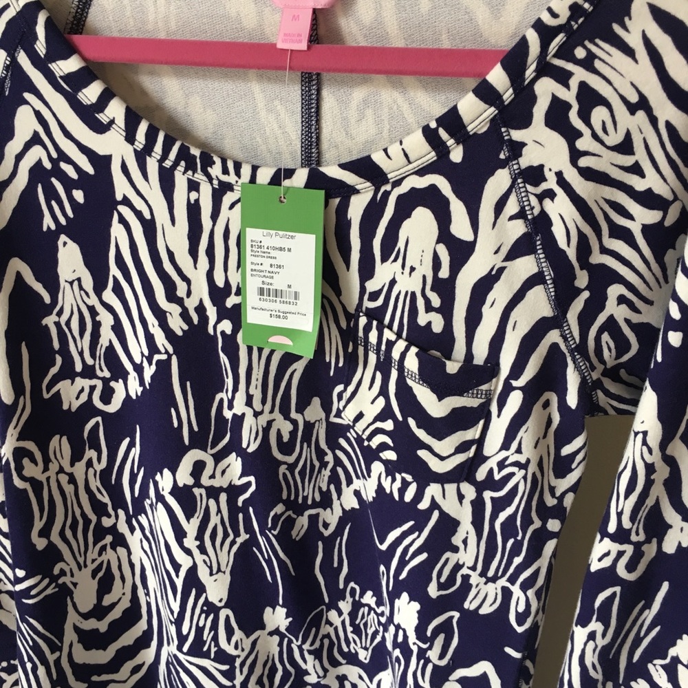 🆕 LILLY PULITZER 🦓 “ENTOURAGE” DRESS - Picture 3 of 6
